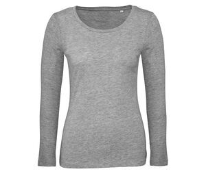 B&C BC071 - Camiseta manga larga LSL para mujer Sport Grey