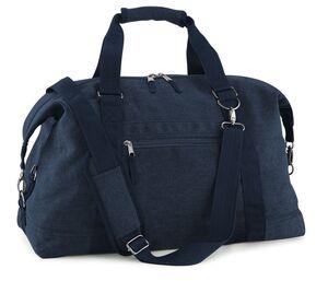 Bag Base BG650 - Bolso Vintage Weekender Vintage Oxford Navy