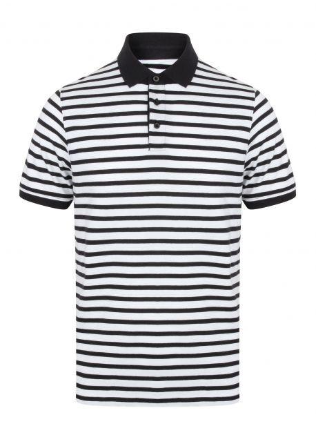 Front row FR230 - Camiseta polo a rayas Jersey