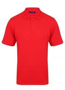 Henbury HY475 - Camiseta Polo Coolplus® Classic Red
