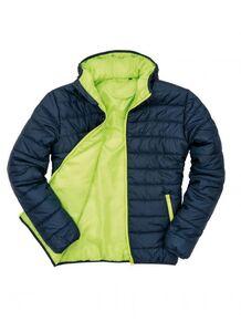 Result RS233 - Chaqueta suave acolchada Navy/Lime