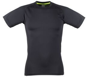 Tombo TL515 - Camiseta Slim fit para hombre Negro