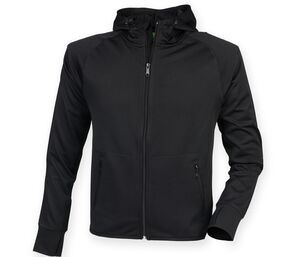 Tombo TL551 - Sudadera con capucha running para mujer Negro