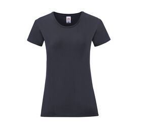 Fruit of the Loom SC151 - Iconic T Mujer Deep Navy
