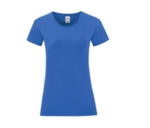 Fruit of the Loom SC151 - Iconic T Mujer Azul royal