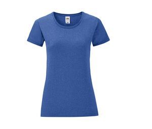 Fruit of the Loom SC151 - Iconic T Mujer Heather Royal