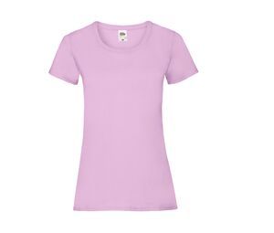 Fruit of the Loom SC600 - Camiseta Slim para Mujer Light Pink