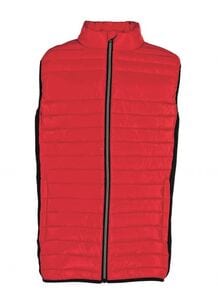 Pen Duick PK316 - Baltimore Hombre Chaqueta Sin Mangas Rojo / Negro