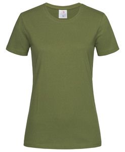 Stedman STE2600 - Camiseta Manga Corta y Cuello Redondo Mujer Stedman Hunters Green