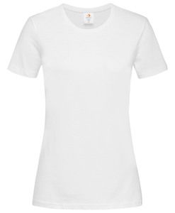 Stedman STE2600 - Camiseta Manga Corta y Cuello Redondo Mujer Stedman Blanco