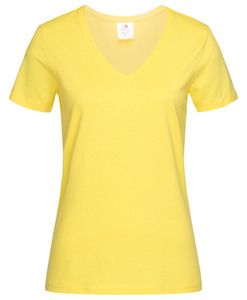 Stedman STE2700 - Camiseta cuello pico mujer Stedman Amarillo