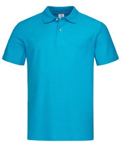 Stedman STE3000 - Polo con manga corta para hombres Stedman Mar Azul