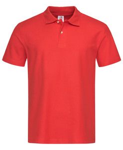 polo con manga corta para hombres stedman