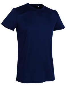 Stedman STE8000 - Camiseta Deportiva Hombre ACTIVE SPORTS-T Blue Midnight
