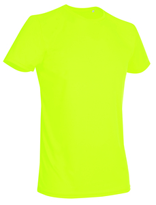 Stedman STE8000 - Camiseta Deportiva Hombre ACTIVE SPORTS-T Cyber Yellow