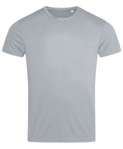 Stedman STE8000 - Camiseta Deportiva Hombre ACTIVE SPORTS-T Silver Grey