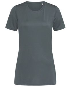 Stedman STE8100 - Camiseta Gimnasio Mujer ACTIVE SPORTS-T Granite Grey
