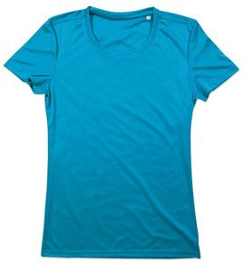 Stedman STE8100 - Camiseta Gimnasio Mujer ACTIVE SPORTS-T Hawaii Blue