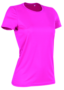 Stedman STE8100 - Camiseta Gimnasio Mujer ACTIVE SPORTS-T Sweet Pink