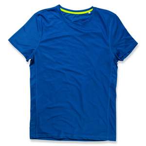 Stedman STE8400 - Camiseta Mesh Hombre Active-Dry King Blue