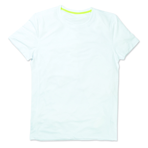 Stedman STE8400 - Camiseta Mesh Hombre Active-Dry Blanco