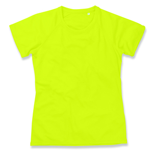 Stedman STE8500 - Camiseta Mangas Ranglan Active-Dry  Cyber Yellow