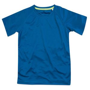 Stedman STE8570 - Camiseta Cuello Redondo Niño ACTIVE 140 RAGLAN King Blue