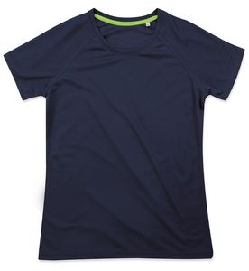 Stedman STE8570 - Camiseta Cuello Redondo Niño ACTIVE 140 RAGLAN Marina Blue
