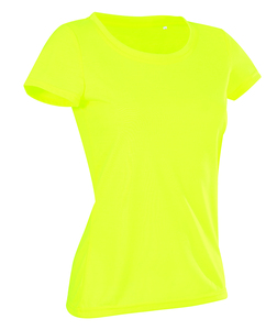 Stedman STE8700 - Camiseta Mujer Manga Corta Active-Dry  Cyber Yellow