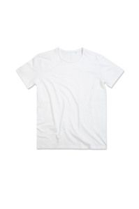 Stedman STE9100 - Camiseta Cuello Redondo Finest Cotton-T  Blanco