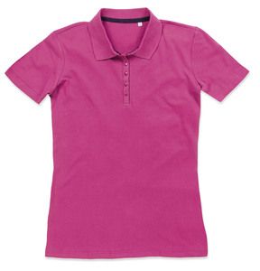 Stedman STE9150 - Polo Manga Corta Mujer Hanna  Cupcake Pink