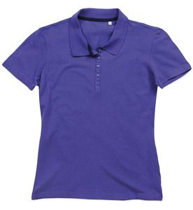 Stedman STE9150 - Polo Manga Corta Mujer Hanna  Deep Lilac