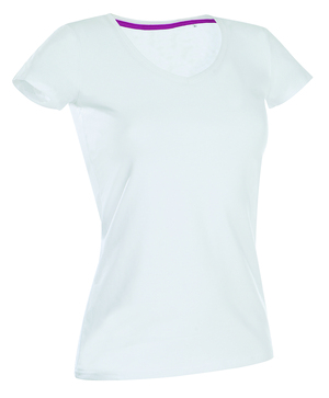 Stedman STE9710 - Camiseta Cuello Pico Mujer Claire SS