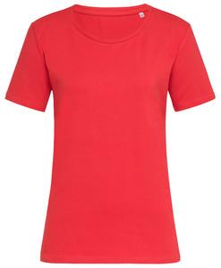 Stedman STE9730 - Camiseta Manga Corta Mujer Relax SS  Rojo Escarlata