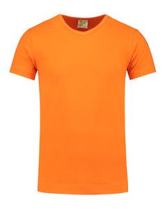 Lemon & Soda LEM1264 - Camiseta en v Cut/Elast SS paral Naranja