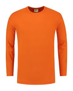 Lemon & Soda LEM1265 - Camiseta de la Trampa Cot/Elast LS paral Naranja
