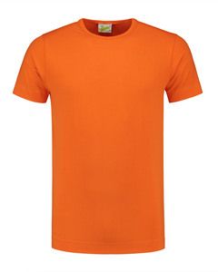 Lemon & Soda LEM1269 - Camiseta de la Trampilla Cot/Elast SS paral Naranja