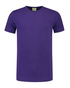 Lemon & Soda LEM1269 - Camiseta de la Trampilla Cot/Elast SS paral Púrpura