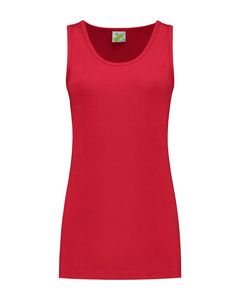 Lemon & Soda LEM1270 - Tanktop Cot/Elast para Ella Rojo