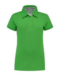 Lemon & Soda LEM3560 - Polo Contrast Cot/Elast SS para Ella Lime/White