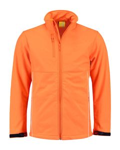 Lemon & Soda LEM3635 - Chaqueta Softshell paral Naranja