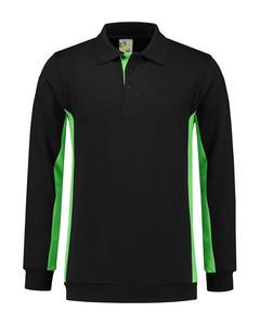 Lemon & Soda LEM4700 - Ropa de Trabajo de Polosweater Black/Lime