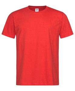 Stedman STE2100 - Camiseta manga corta de algodón Stedman Rojo Escarlata