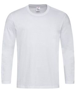 Stedman STE2130 - Camiseta manga larga para hombre Stedman Blanco