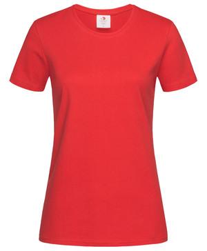 camiseta cuello redondo para mujer stedman