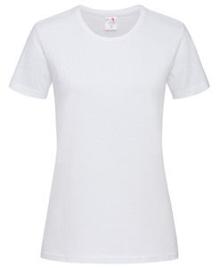 Stedman STE2160 - Camiseta cuello redondo para mujer Stedman Comfort-T Blanco