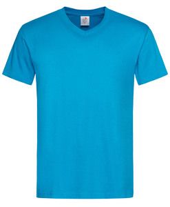 Stedman STE2300 - Camiseta cuello pico para hombres Stedman Classic-T Mar Azul