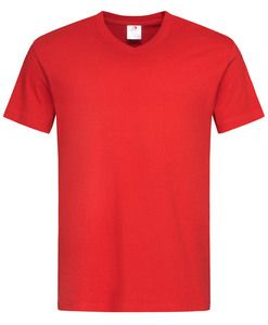 camiseta cuello pico para hombres stedman