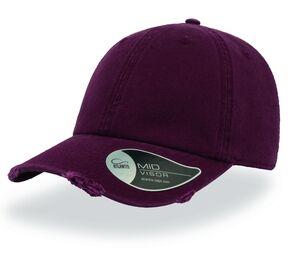 Atlantis AT143 - Dad Hat Destroyed Burgundy