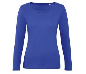 B&C BC071 - Camiseta manga larga LSL para mujer Cobalto azul